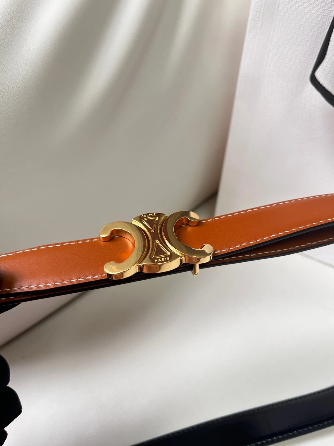 &Barbara--358i95 TRIOMPHE 2.5cm cowhide item:E-S179I1098T